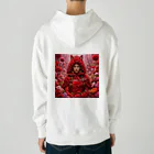 お花屋SUNのFlower R R H（フラワー・レッド ライディング フード） Heavyweight Hoodie