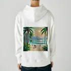 Paradise ExploreのPalm Breeze Bliss Heavyweight Hoodie