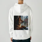 AQUAMETAVERSEの可愛い柴犬　1434 Heavyweight Hoodie