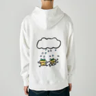 greetenの植木に雨を Heavyweight Hoodie