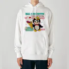 　Ma cocotte （まここっと）のアイスペンギンWH Heavyweight Hoodie