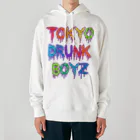 BUNKYO TRIBE’SのTDB “hebereke” tee Heavyweight Hoodie