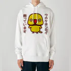 いんこ屋堂のワカケホンセイインコ飼っています（イエロー♂） Heavyweight Hoodie