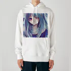 masu7747の充血の少女 Heavyweight Hoodie