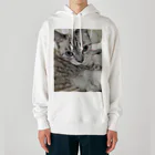 ねこの森でお散歩のフッワフワのシャムミックス Heavyweight Hoodie