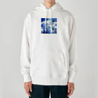 yuucanvasの宇宙アート･水の惑星 Heavyweight Hoodie