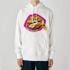 daddy-s_junkfoodsのFRENCH FRIES KISS - PINK Heavyweight Hoodie