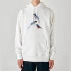 エダマメトイチ雑貨店のI love blue birds 3 -2 Heavyweight Hoodie