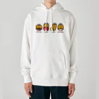 高堂玲/イラストの方のチキンナゲット４兄弟 Heavyweight Hoodie