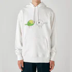 へーぜるなっつの丸くてゆるい文鳥とインコ Heavyweight Hoodie