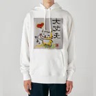 KIYOKA88WONDERLANDの大丈夫ねこちゃん Heavyweight Hoodie