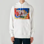 NaiskanoのNaiska 水平リーベ僕の船 Heavyweight Hoodie