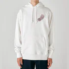 Jackalope Houseのツノアリウサギアジサイモドキウミウシ 桃色ver. Heavyweight Hoodie