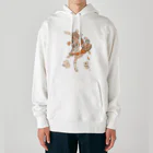 SOY suzuri店の兎沢ニジ(背景なし) Heavyweight Hoodie