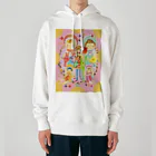 はいからヒストリカルSUZURI店のGO！GO！文化ちゃん Heavyweight Hoodie