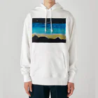 みつまめこshopの山を照らす光 Heavyweight Hoodie