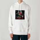 manamjのLOVE Heavyweight Hoodie