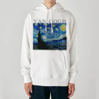 MUGEN ARTのゴッホ / 星月夜　The Starry Night 世界の名画 Heavyweight Hoodie