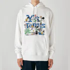 Y's TennisのY's Tennisシャッター柄 Heavyweight Hoodie