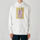 デルー村上のチャンドラ神　白ロリ Heavyweight Hoodie