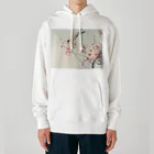 MUGEN ARTの小原古邨　梅に鶯　Ohara Koson / Songbird on blossom branch Heavyweight Hoodie