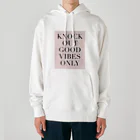 knockoutgoodのKOGD_GoodVibesOnly Heavyweight Hoodie