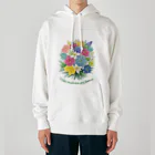 saayaan＠succulent_artistの多肉植物店のクールな女性店員　 Heavyweight Hoodie