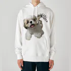 こつきと愛犬の茶々丸の狐月(こつき)の愛犬茶々丸 Heavyweight Hoodie