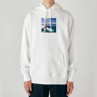 たかみーショップのサーフィンネコリアル Heavyweight Hoodie