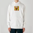 ベルギービールバー麦酒本舗公式グッズのベルギービールゴールデンエール version Heavyweight Hoodie