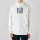 dxwtcrs94zの森のイラストグッズ Heavyweight Hoodie