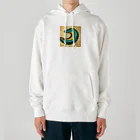 もしもショップの可愛いワニ Heavyweight Hoodie