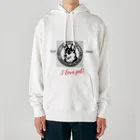 ワンダーワールド・ワンストップのDog　ペット好き④ Heavyweight Hoodie