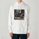 MORIXのクラッシクなバイクのグッツ Heavyweight Hoodie