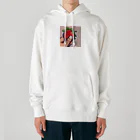 konkaiのドット絵大粒いちご Heavyweight Hoodie