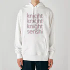 アルカナマイル SUZURI店 (高橋マイル)元ネコマイル店のスリーナイトセンシ(ローマ字ver.) Heavyweight Hoodie