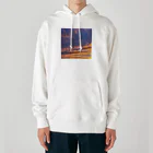 しし座の方角の秋の空 Heavyweight Hoodie