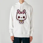 ほっこりデザインスタジオの癒しの白猫グッズ～あなたの心にふれる白い天使～ Heavyweight Hoodie