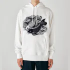 SADOM graphicsの二匹の鯉 Heavyweight Hoodie