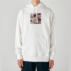 デイリーニューアイテムストアの癒しのわんちゃん Heavyweight Hoodie