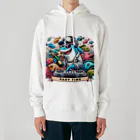 DJシャークのDJシャーク(PARY TIME) Heavyweight Hoodie