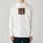 チワワ愛好家ショップの野性のハート：ワイルドチワワ Heavyweight Hoodie