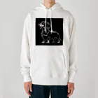 calcium369のダックスフンド Heavyweight Hoodie