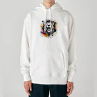 リトルスター・クローゼットの#laughing animal art Heavyweight Hoodie