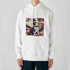 ただjapaneseなだけ🙌の絵巻の犬小町 Heavyweight Hoodie