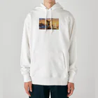 Welina_S-Artのサンセットチワワ Heavyweight Hoodie