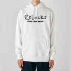 Relucksのロゴデザイン Heavyweight Hoodie