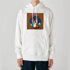 おしゃれなグッズ集のトナカイのドット絵　トナドット Heavyweight Hoodie