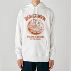 indigo_blue_moonのbeaver moon (ビーバームーン) Heavyweight Hoodie