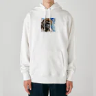 Animal_murmurのゴリラ呟き Heavyweight Hoodie